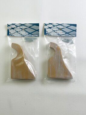 Share Kirsch Pole Bracket For 1 3/8" Pole White Gold 1 Pair